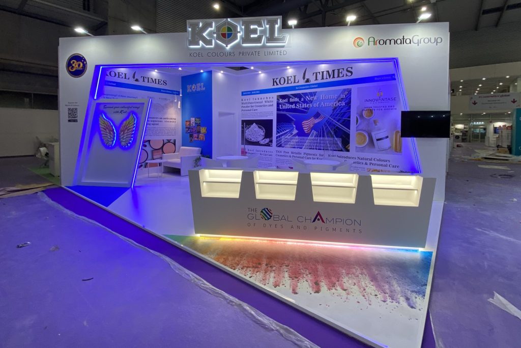 Koel Colours at In-Cosmetics Global 2023